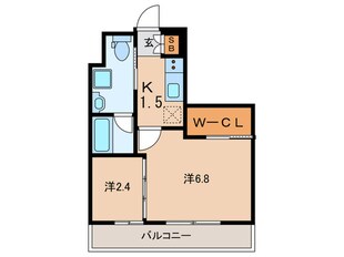 コンフォリア不動前の物件間取画像